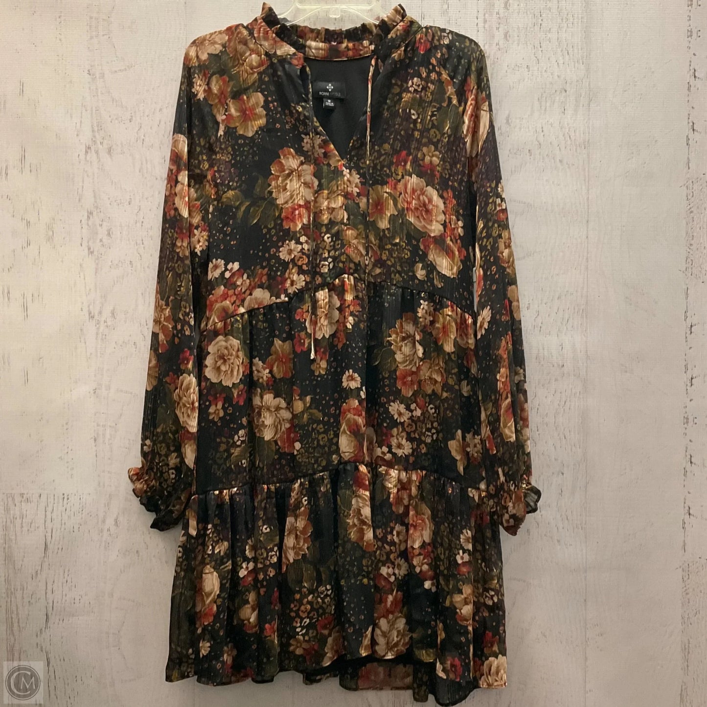 Dress Party Midi By Ronnie Nicole In Floral Print, Size: 12