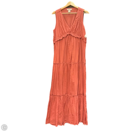 Dress Casual Maxi By Rachel Zoe In Coral, Size: M