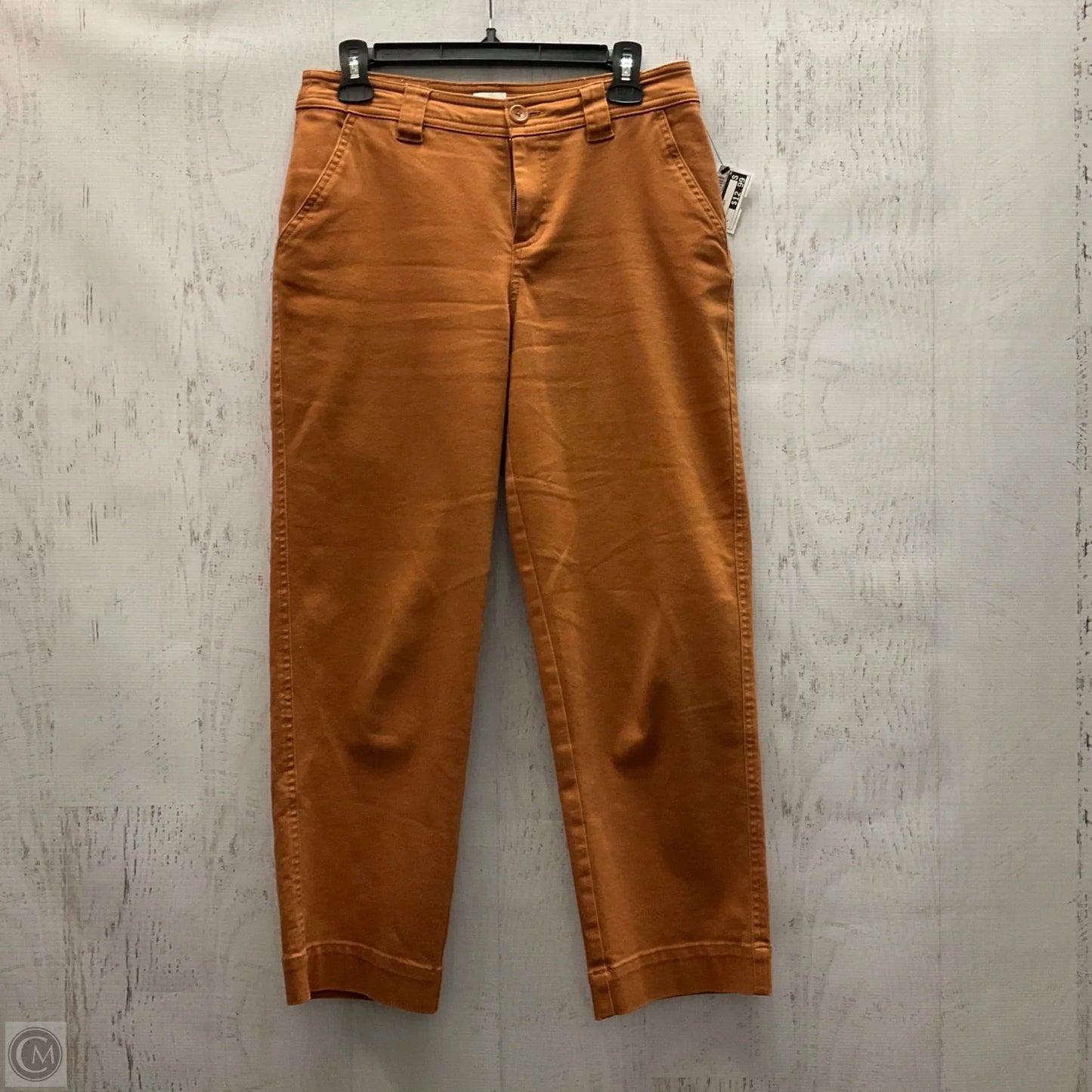 Jeans Straight By A New Day In Orange, Size: L