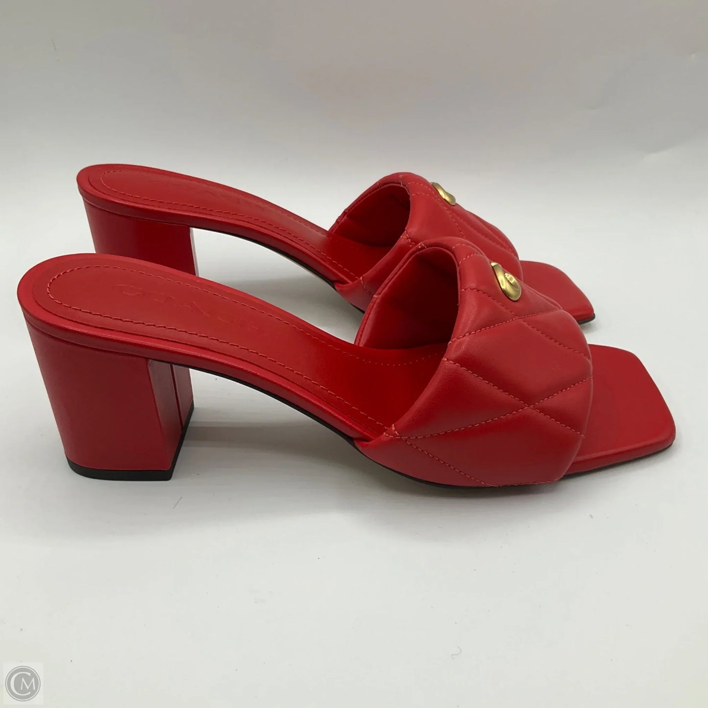 Shoes Designer By Coach In Red, Size: 8