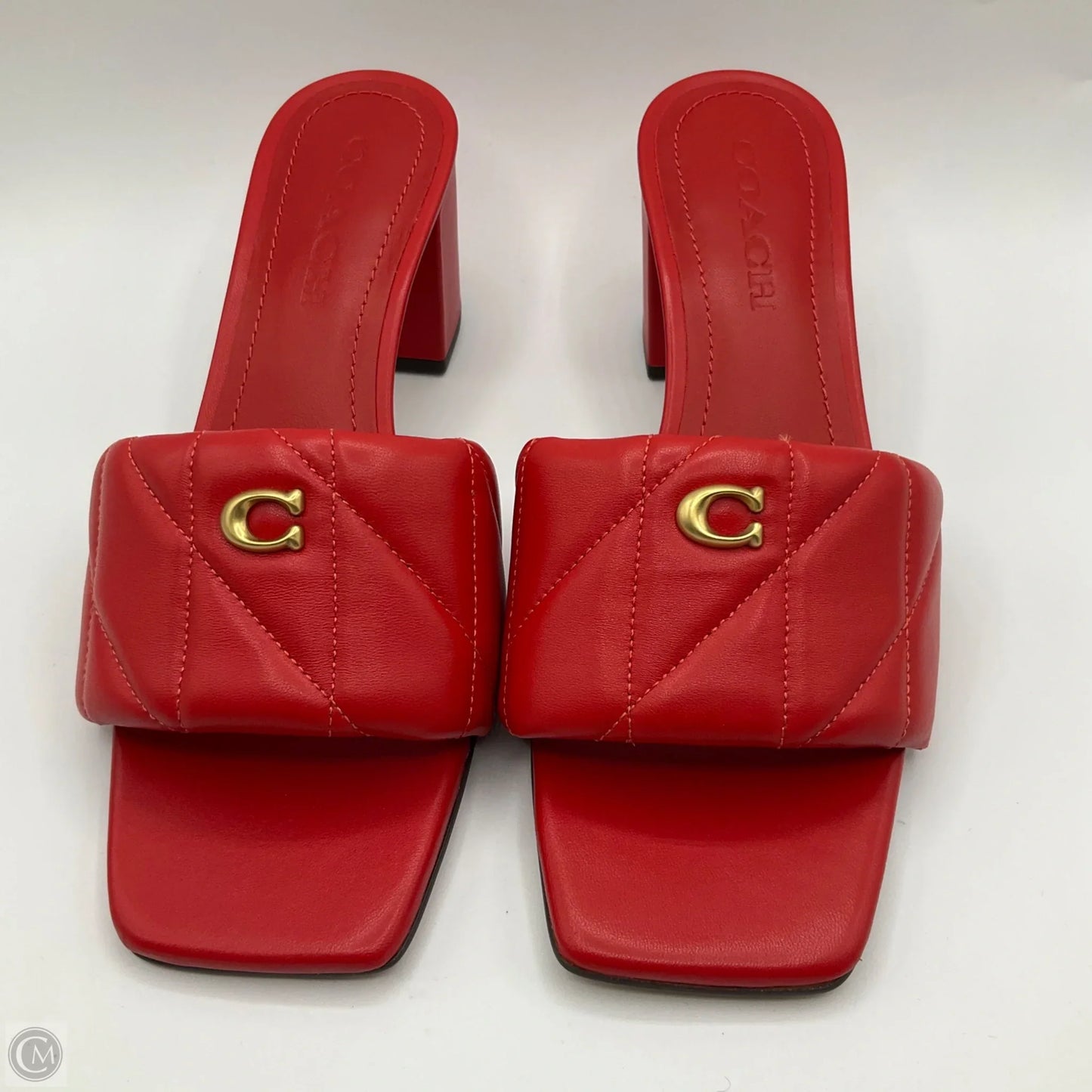 Shoes Designer By Coach In Red, Size: 8