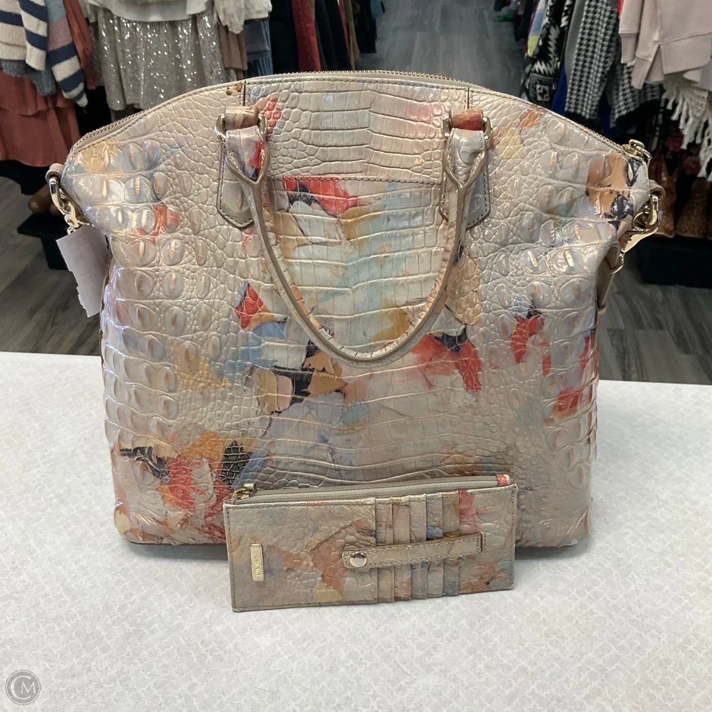 Crossbody Designer By Brahmin, Size: Large