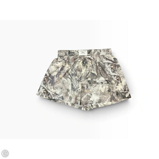 Athletic Shorts By Shein In Camouflage Print, Size: L