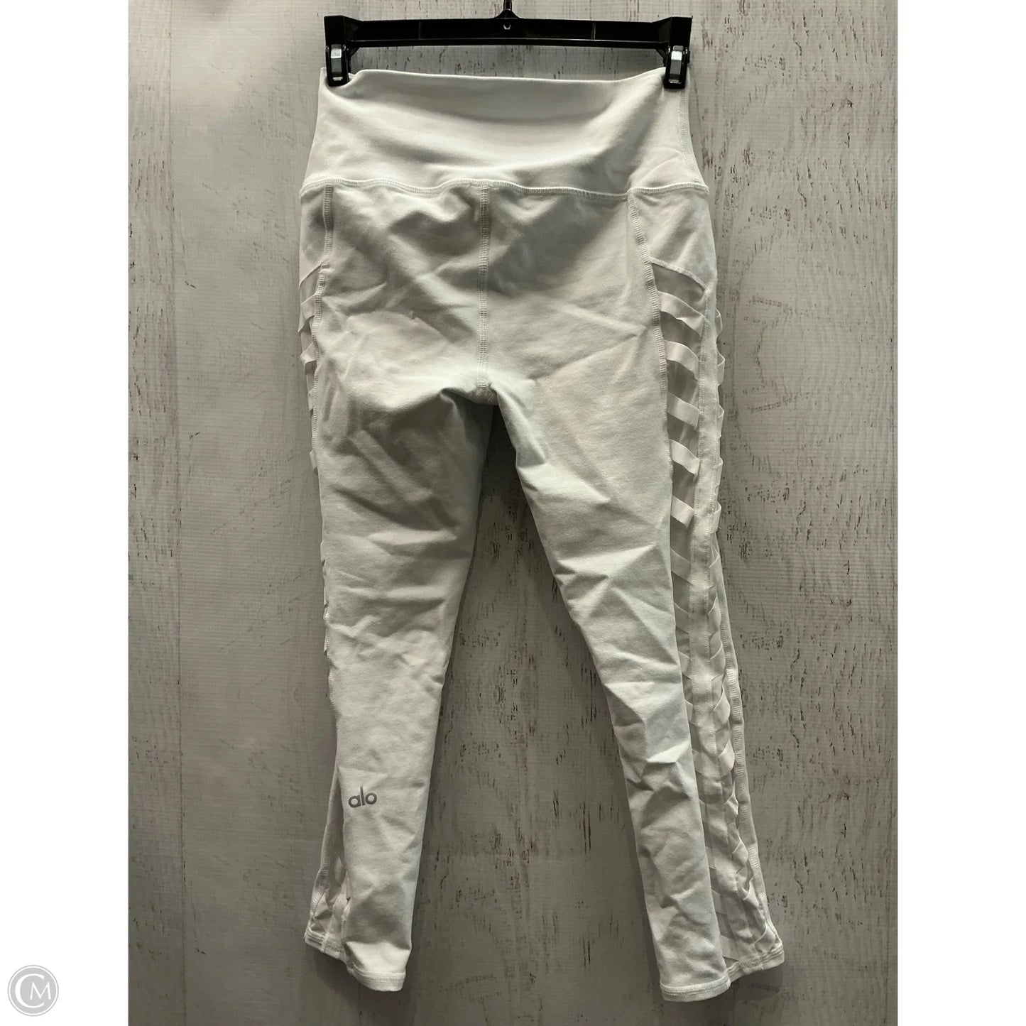 Athletic Leggings By Alo In White, Size: Xs
