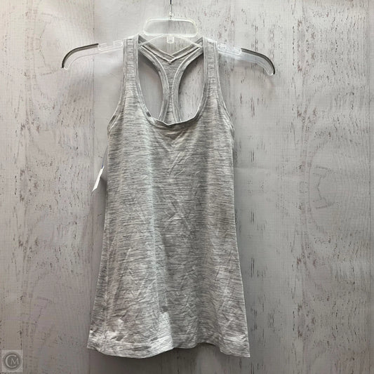 Athletic Tank Top By Lululemon In Grey, Size: 4