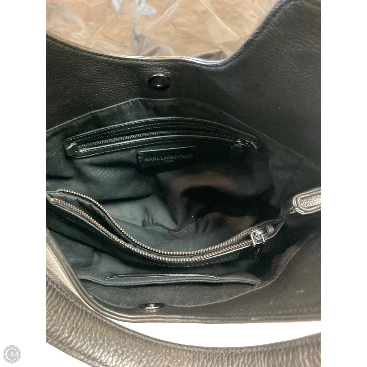 Handbag Designer By Karl Lagerfeld, Size: Large