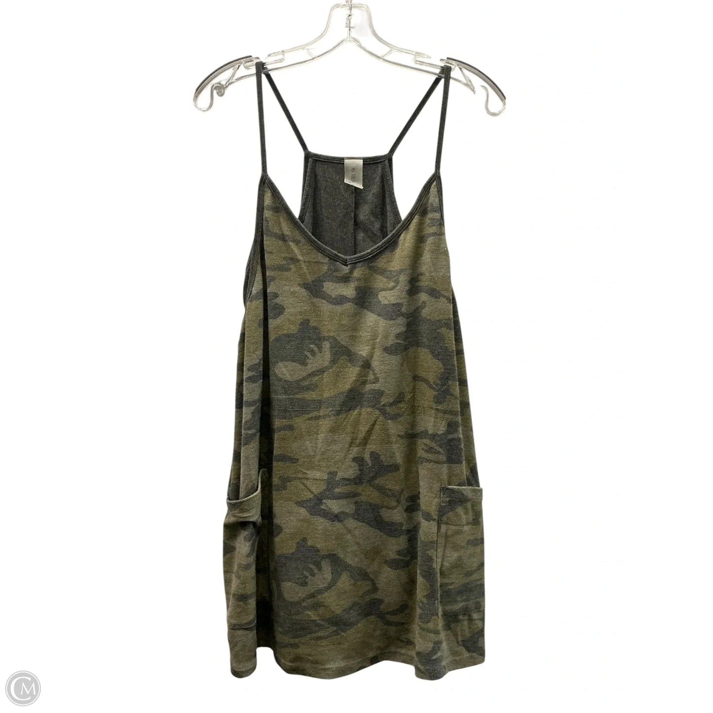 Romper By As Revival In Camouflage Print, Size: L