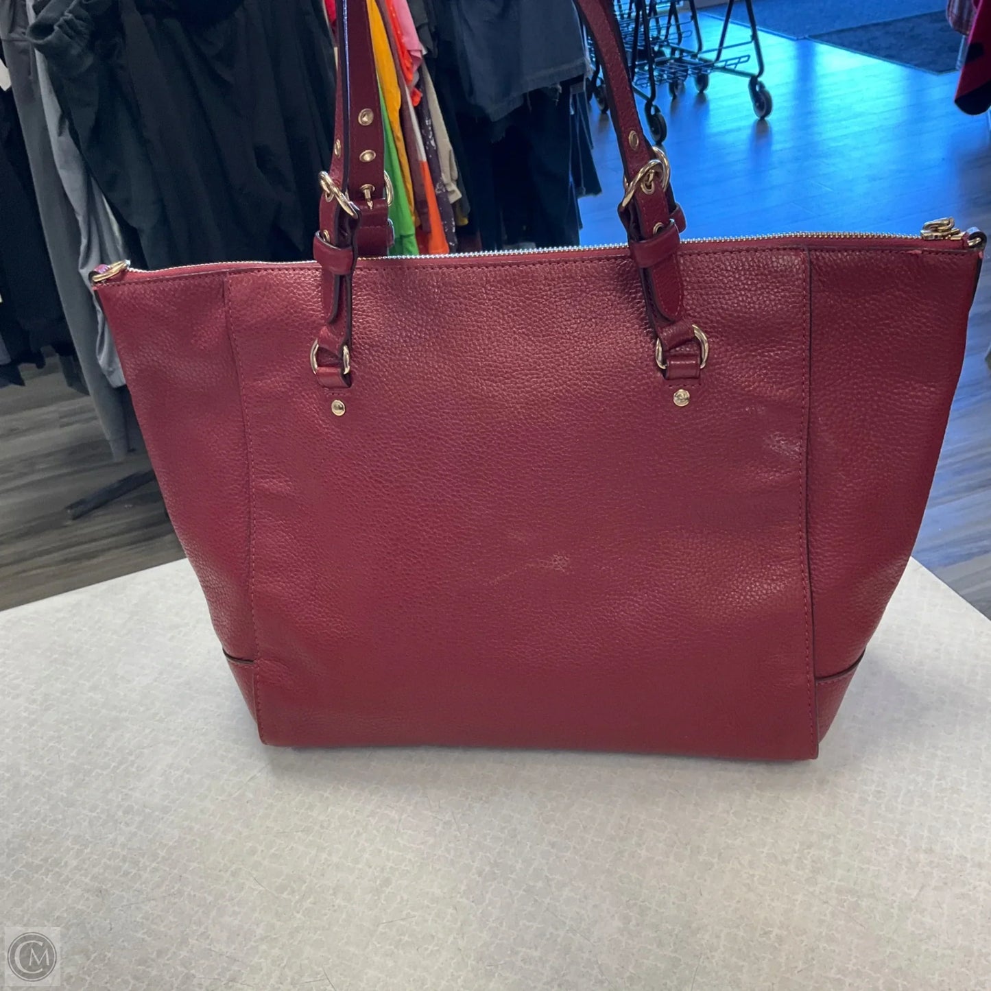 Handbag Designer By Coach, Size: Large