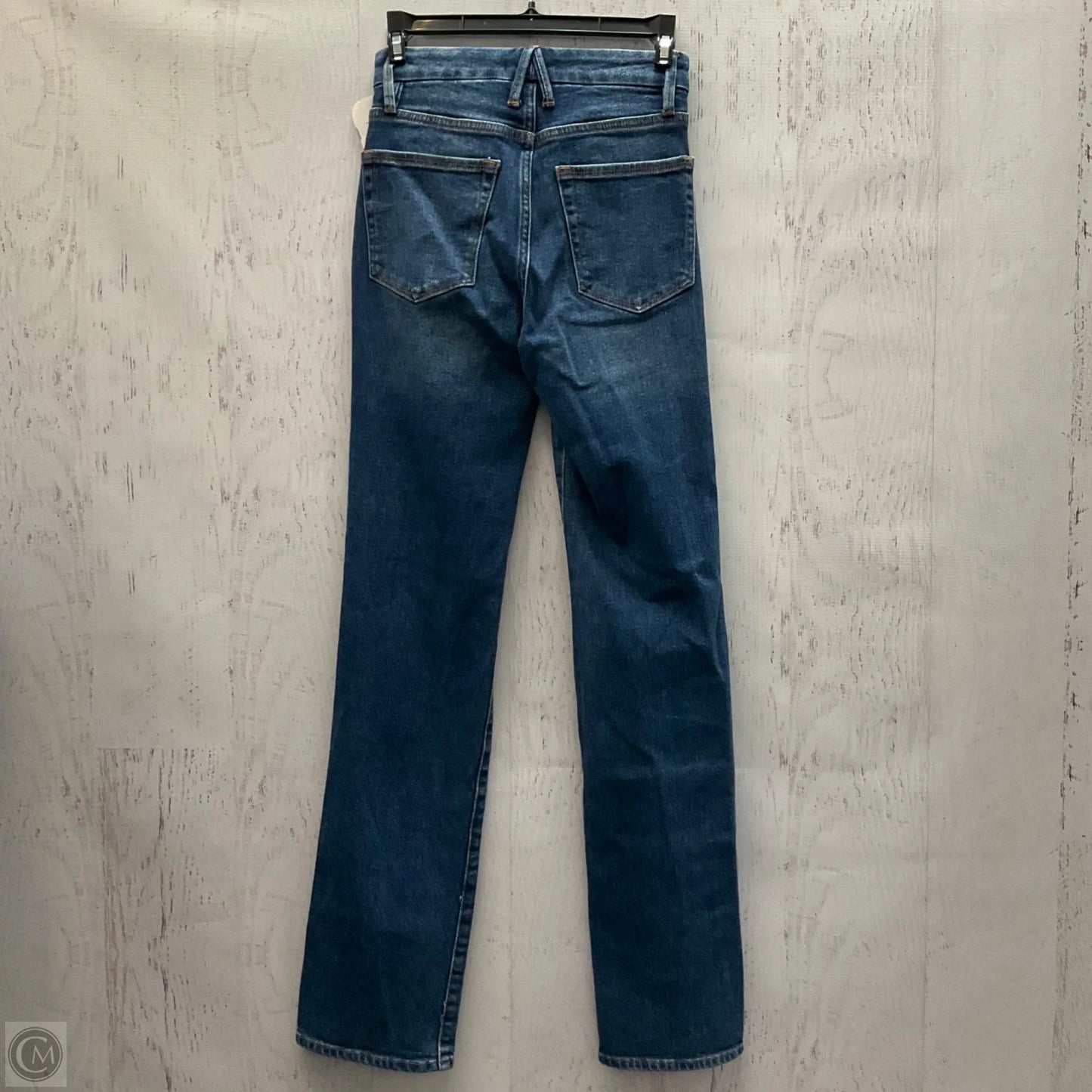 Jeans Skinny By Good American In Blue, Size: 0p