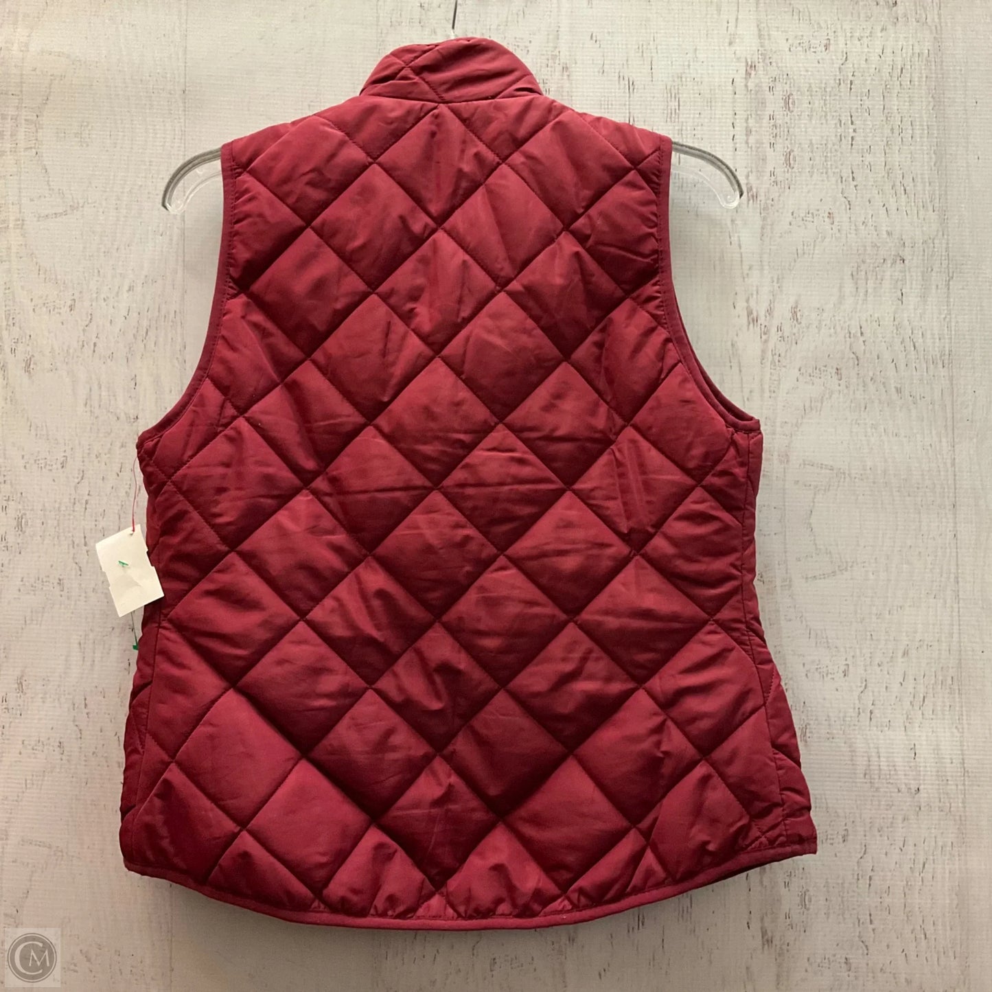 Vest Puffer & Quilted By Love Tree In Red, Size: S