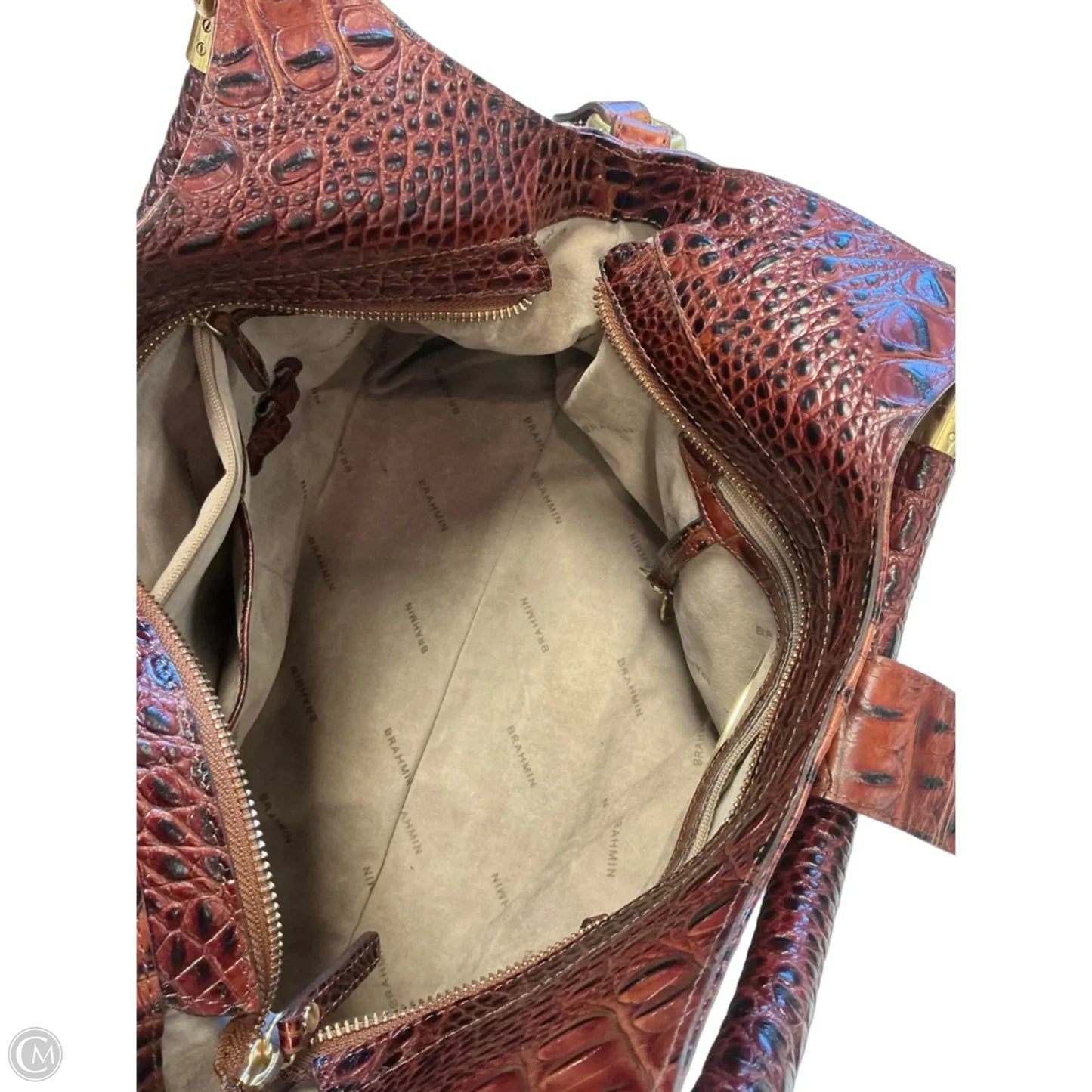 Crossbody Designer By Brahmin, Size: Large