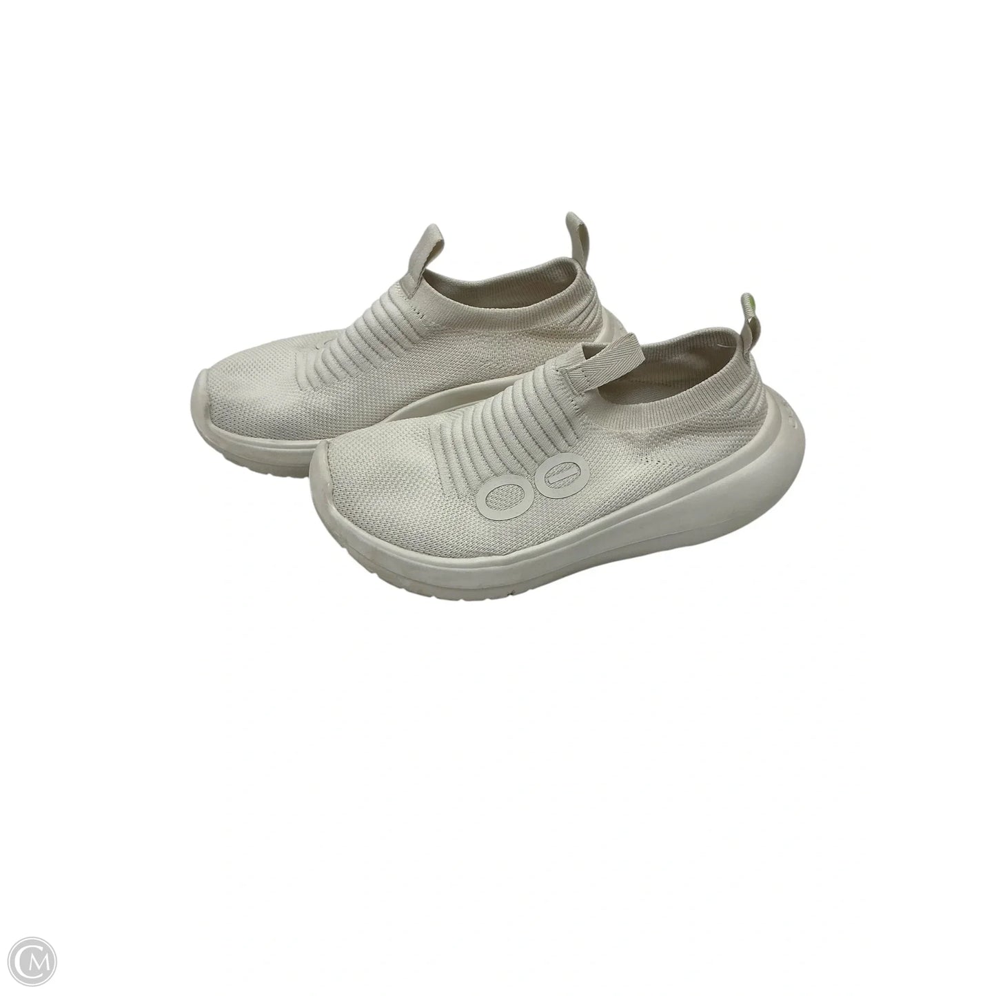 Shoes Athletic By Oofos In Cream, Size: 6.5