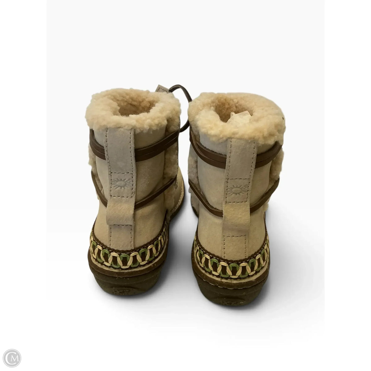 Boots Designer By Ugg In Grey, Size: 6