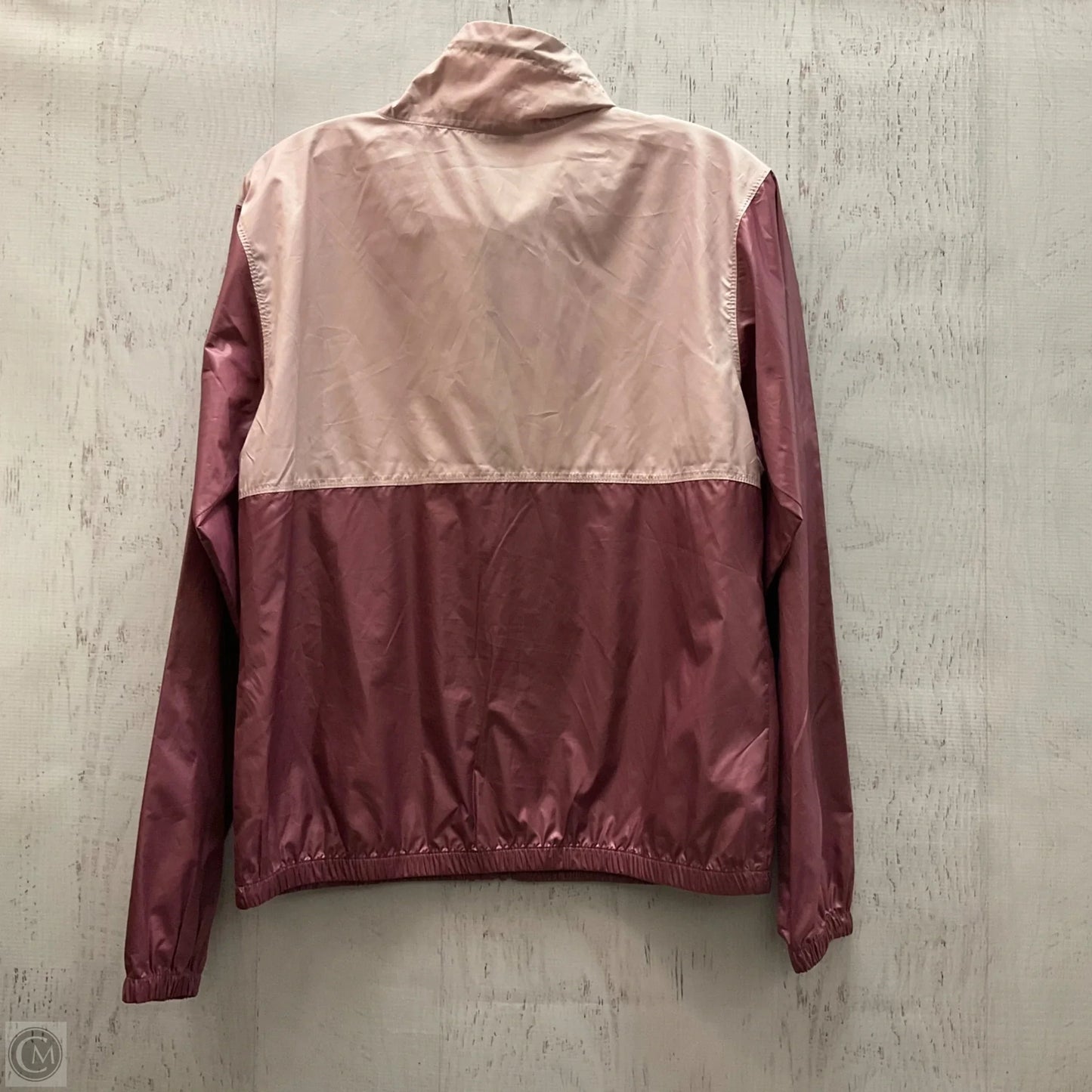 Jacket Windbreaker By Columbia In Pink, Size: S