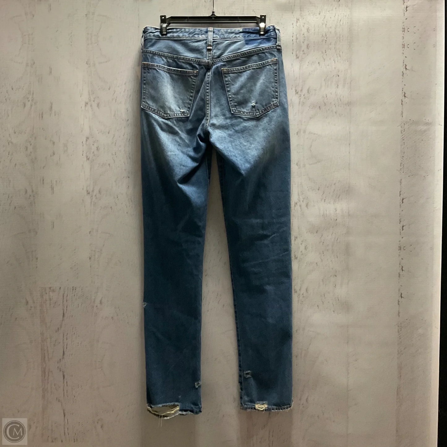 Jeans Boyfriend By Abercrombie And Fitch In Blue Denim, Size: 4