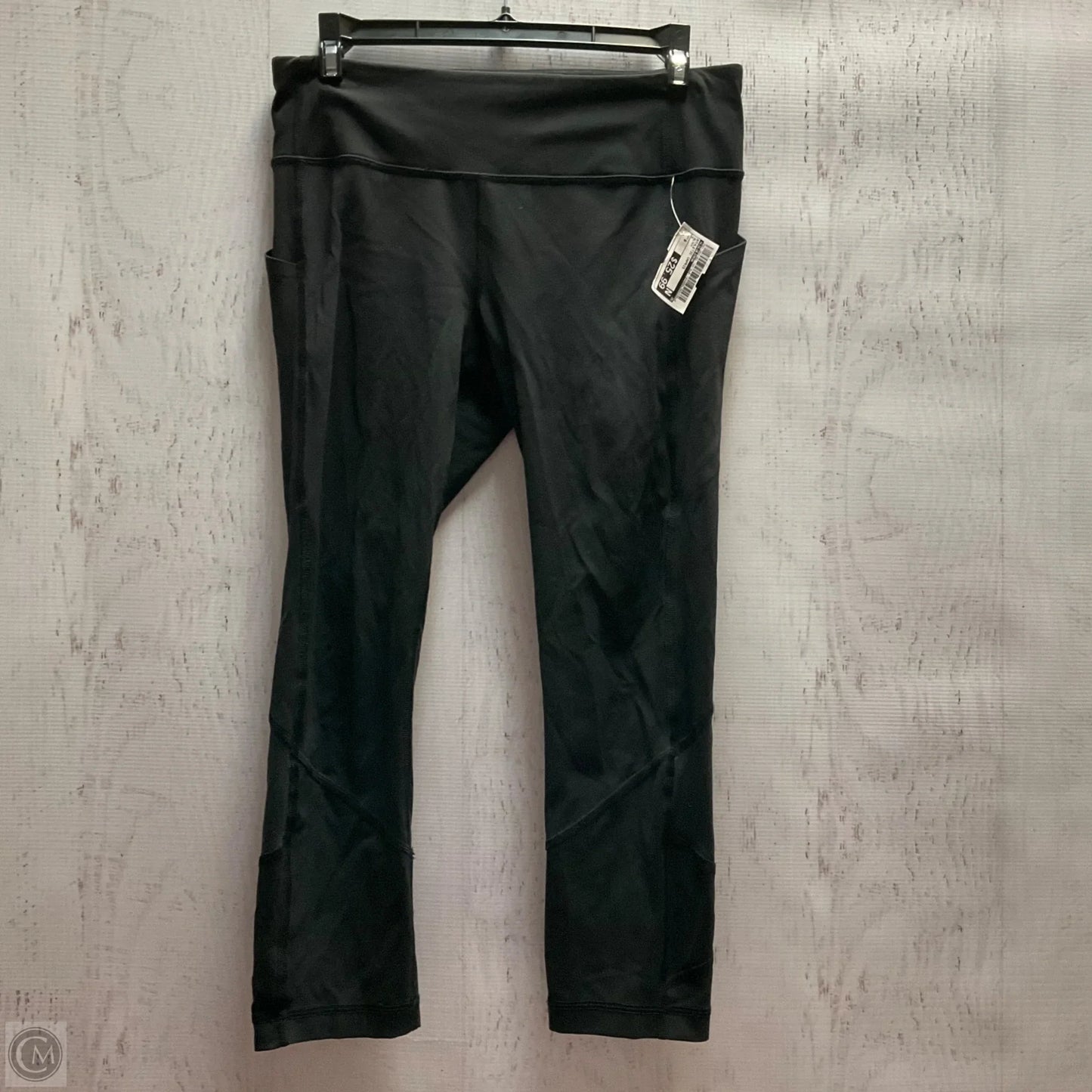 Athletic Capris By Lululemon In Black, Size: 6