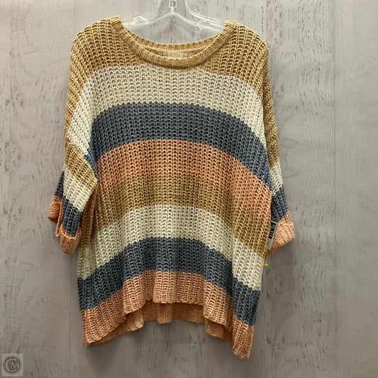 Sweater Short Sleeve By Altard State In Multi-colored, Size: Xs