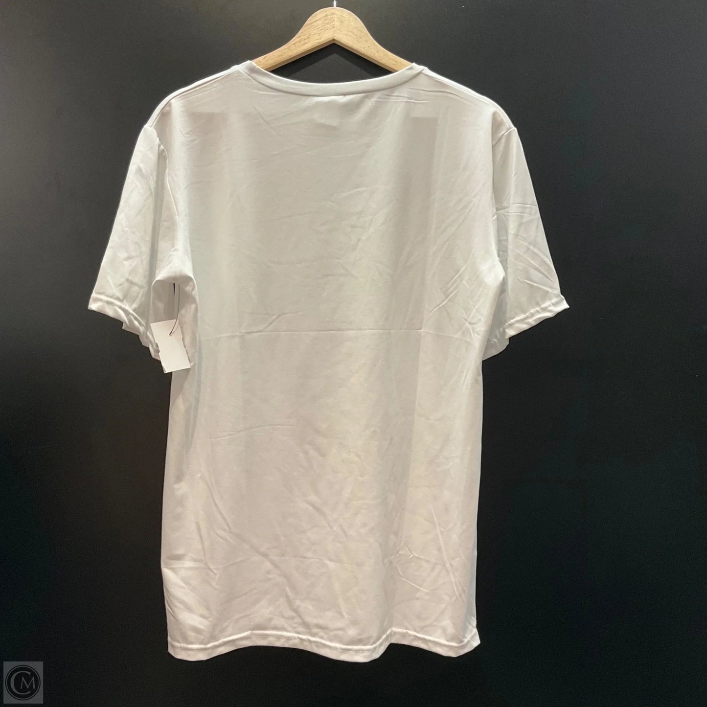 Top Short Sleeve Basic By Clothes Mentor In White, Size: Xl