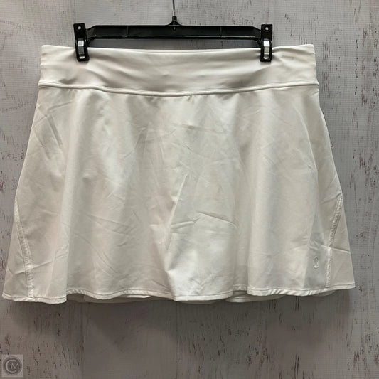 Athletic Skort By Lululemon In White, Size: 10