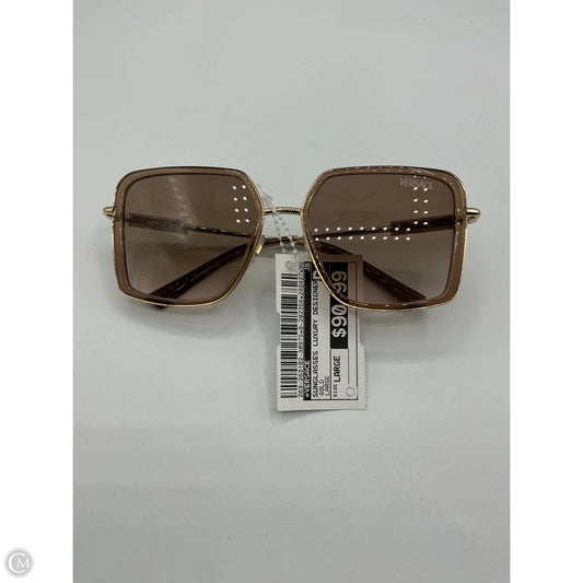 Sunglasses Luxury Designer By Versace, Size: Large
