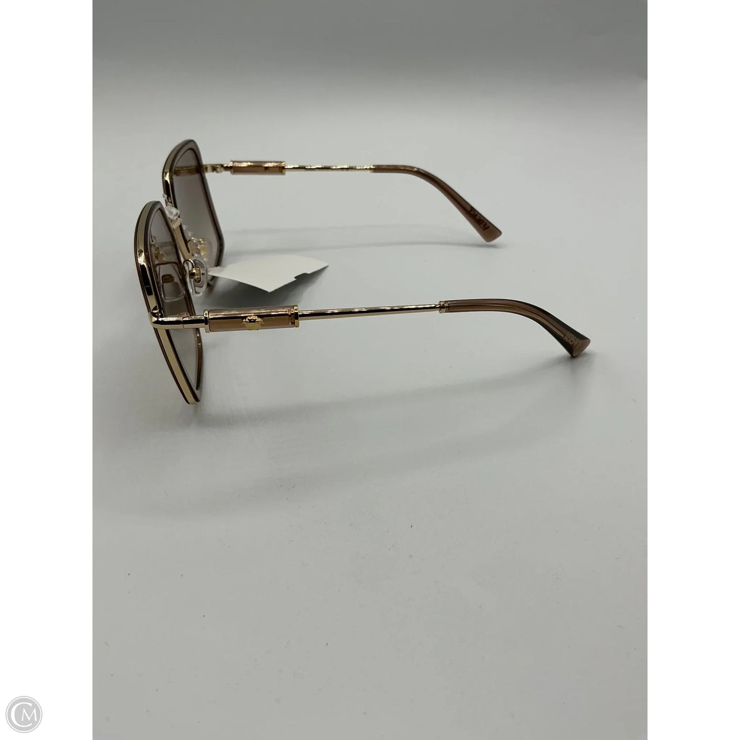 Sunglasses Luxury Designer By Versace, Size: Large