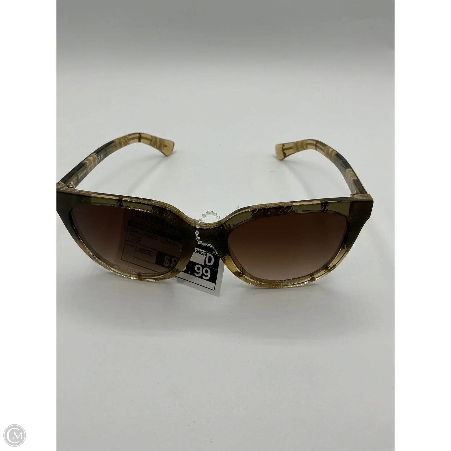 Sunglasses Luxury Designer By Burberry, Size: Large