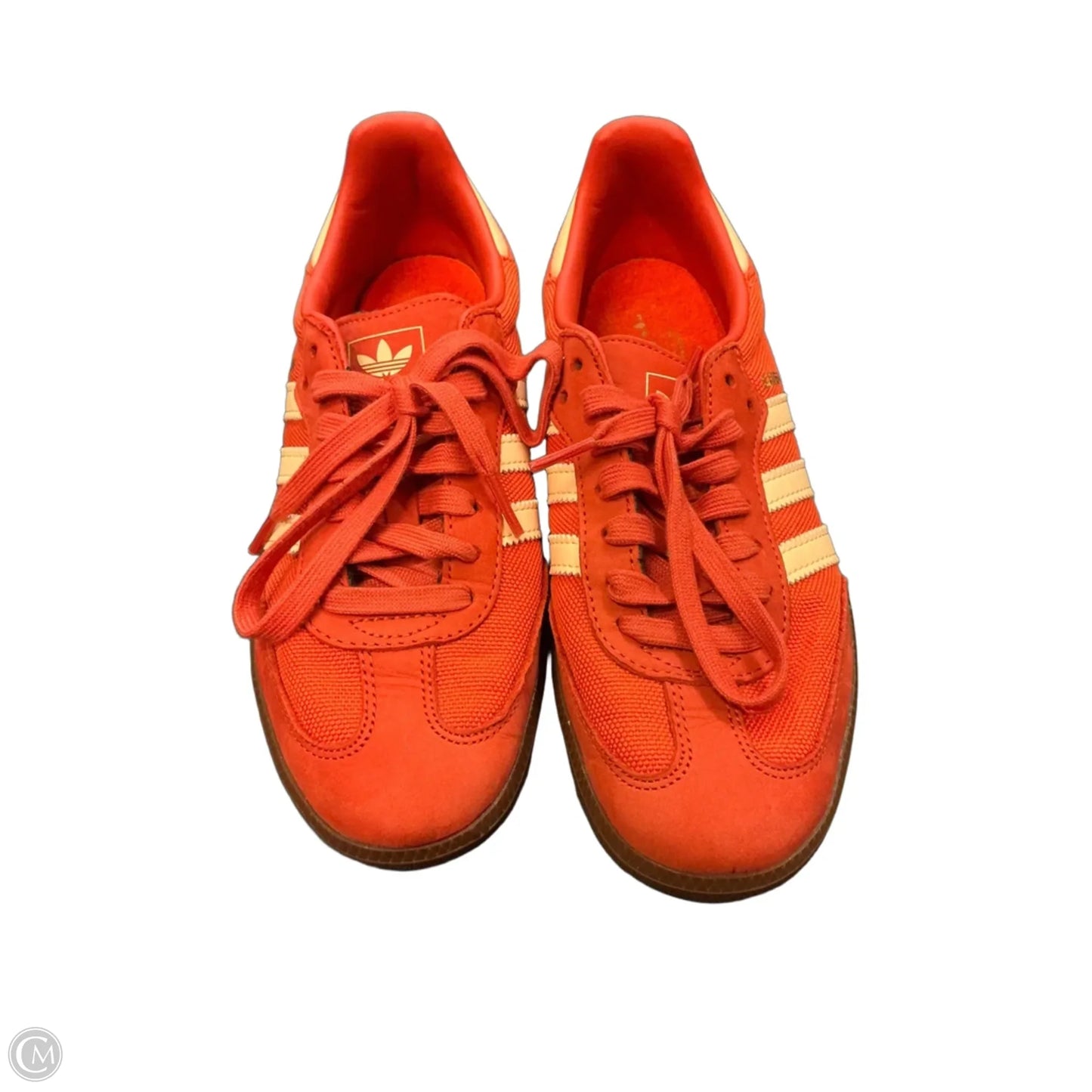 Shoes Sneakers By Adidas In Orange, Size: 6