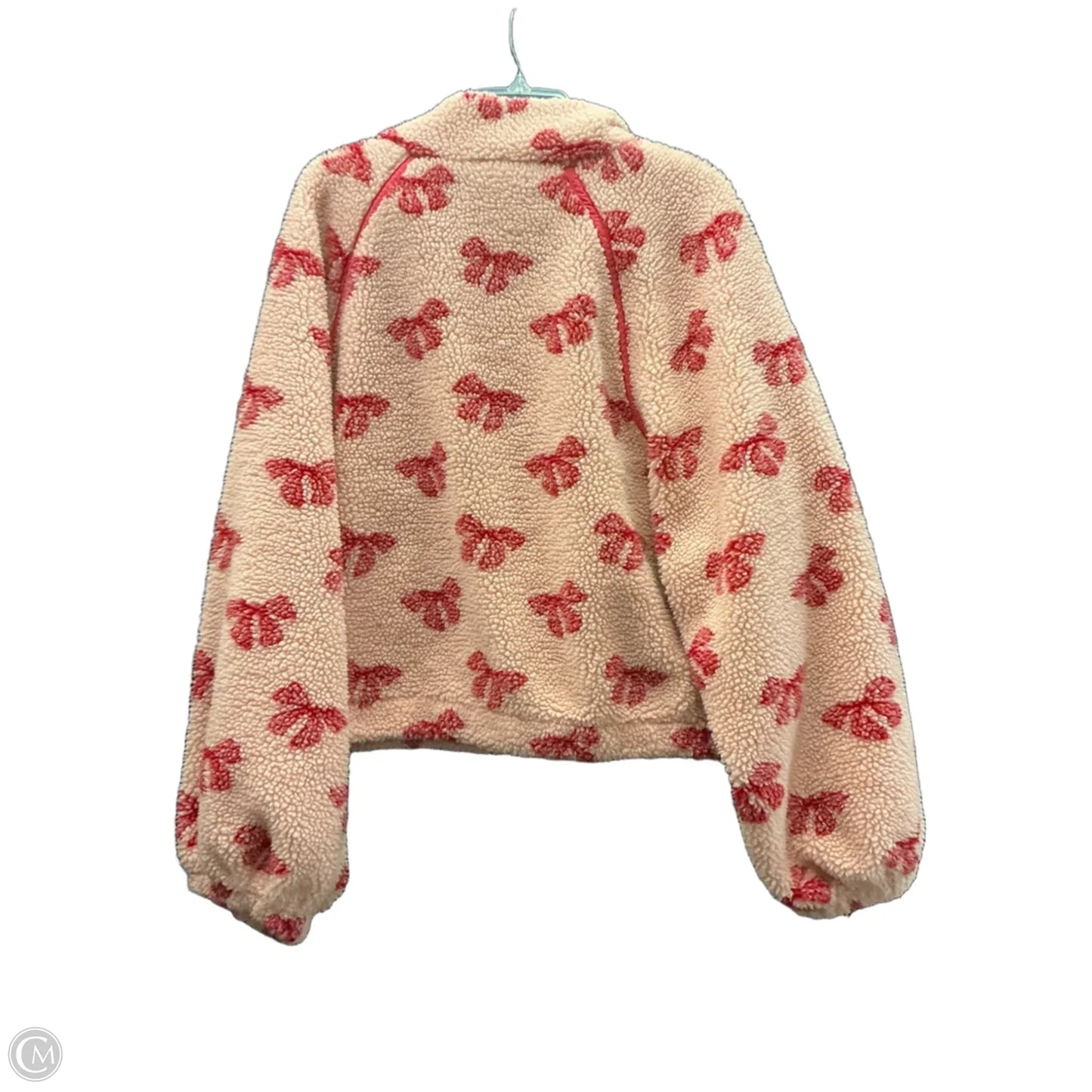 Sweatshirt Collar By New In In Pink & Red, Size: L