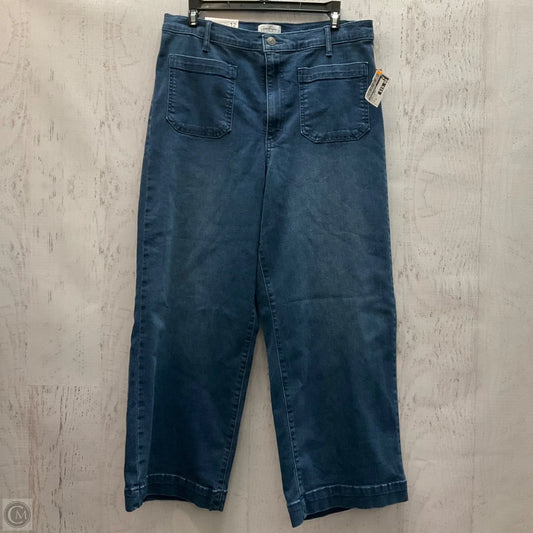 Jeans Flared By Jessica Simpson In Blue Denim, Size: 12