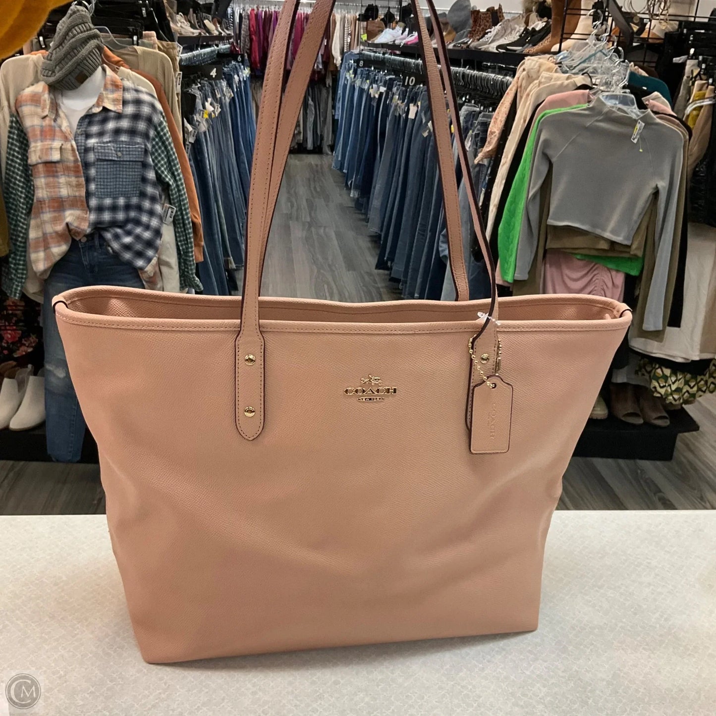 Handbag Designer By Coach, Size: Large