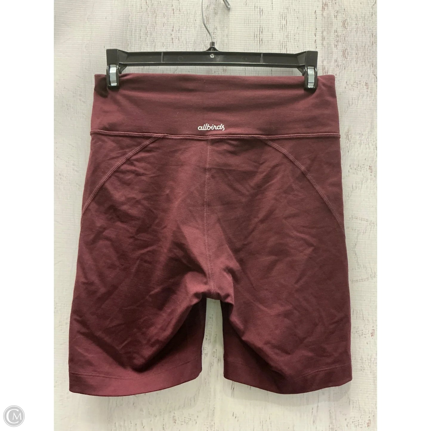 Athletic Shorts By Allbirds In Maroon, Size: S