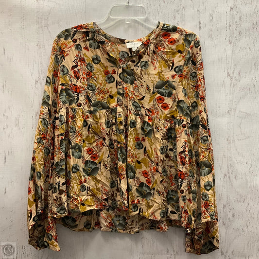 Top Long Sleeve By Umgee In Multi-colored, Size: S