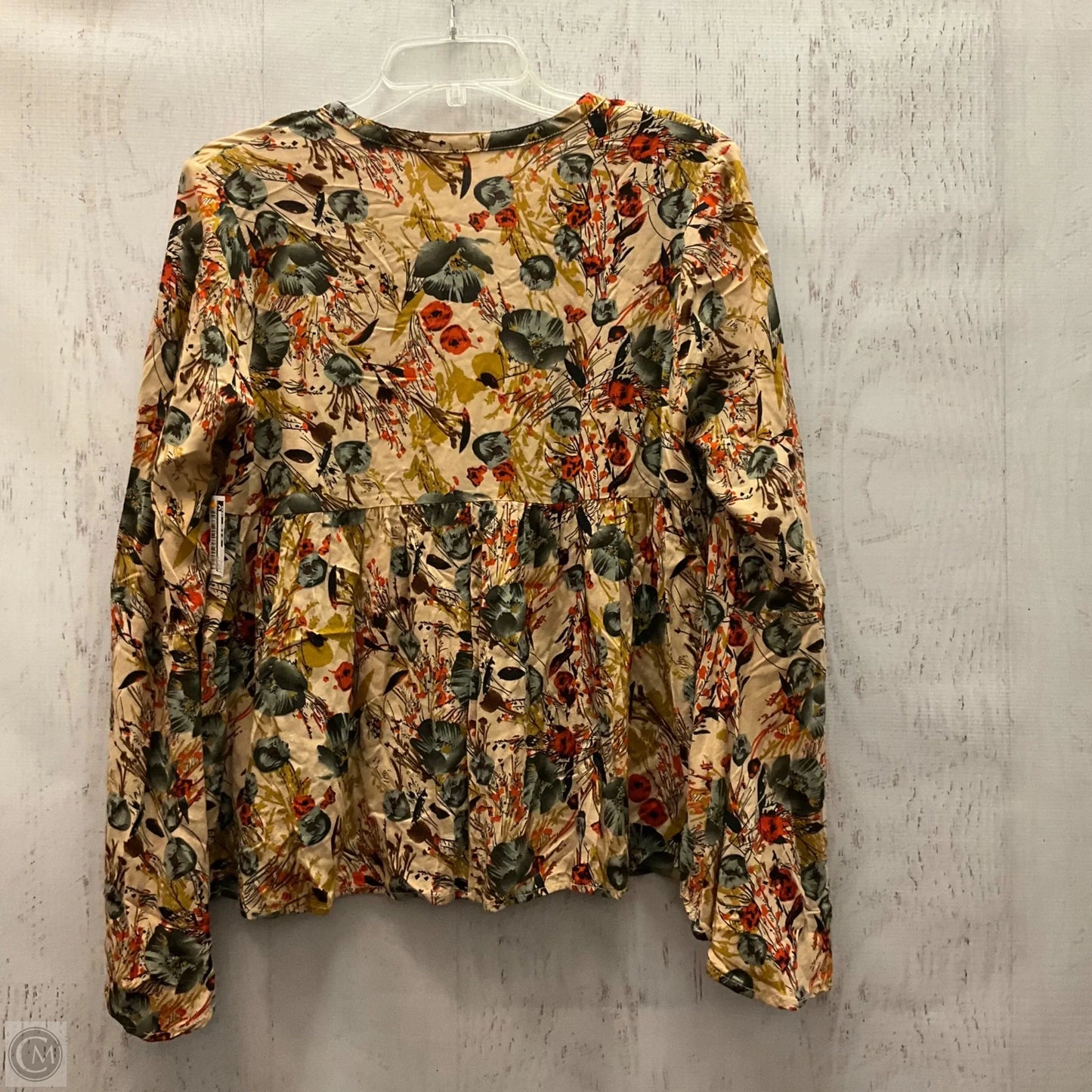 Top Long Sleeve By Umgee In Multi-colored, Size: S