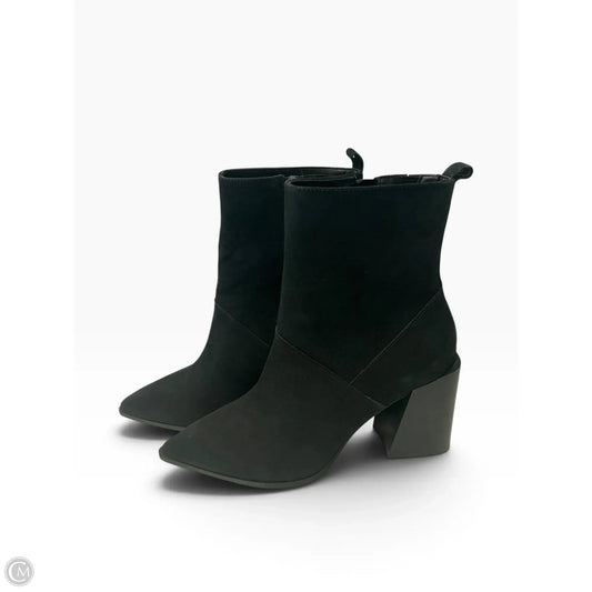 Boots Ankle Heels By Aldo In Black, Size: 7.5