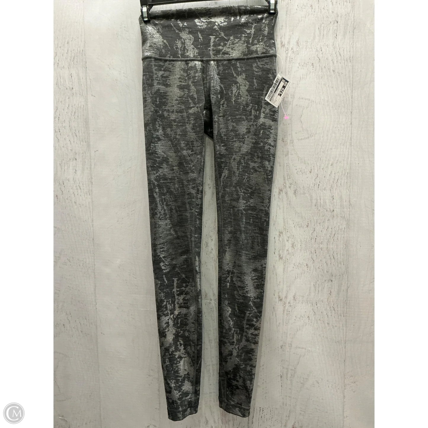 Athletic Leggings By Lululemon In Grey, Size: 2