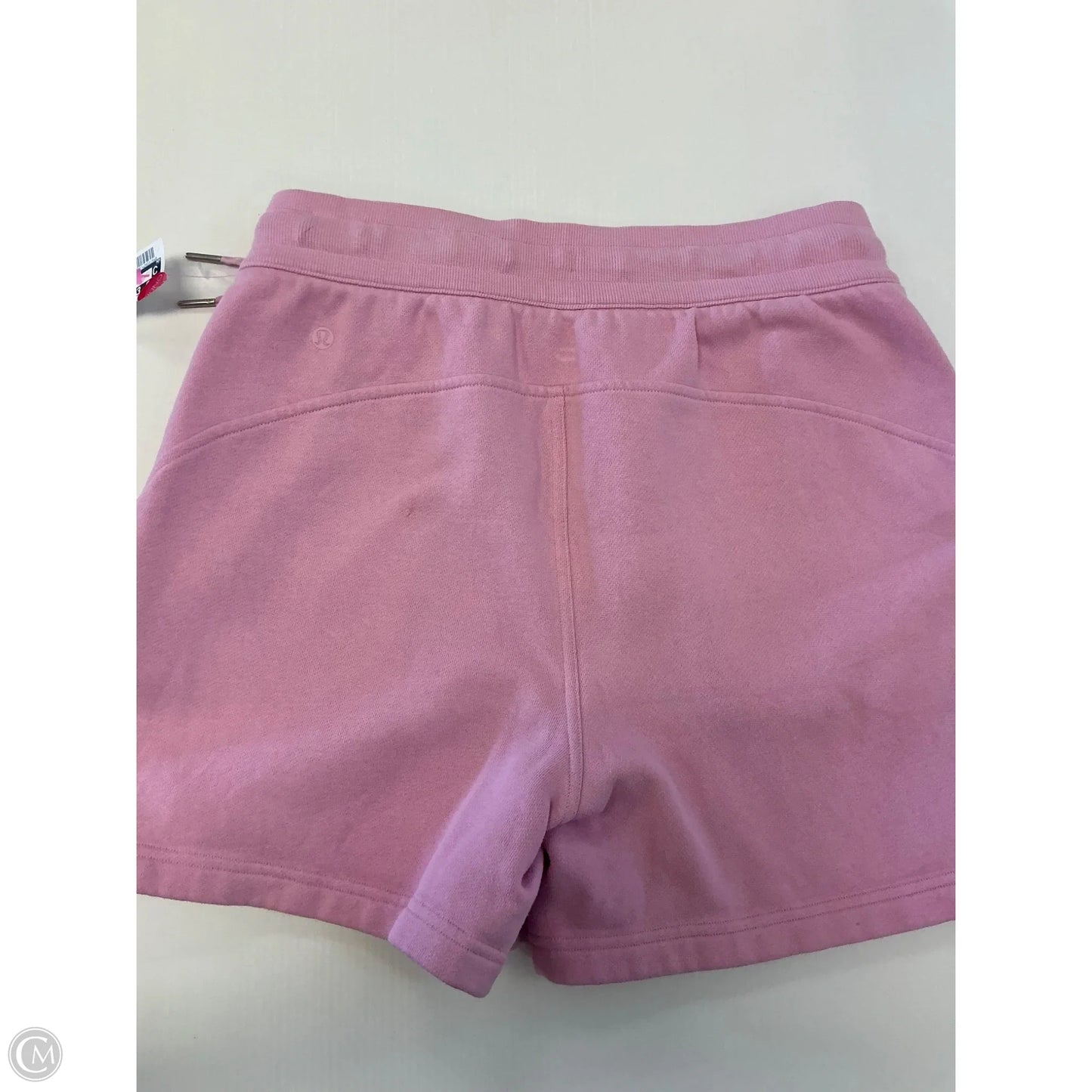 Athletic Shorts By Lululemon In Pink, Size: 8
