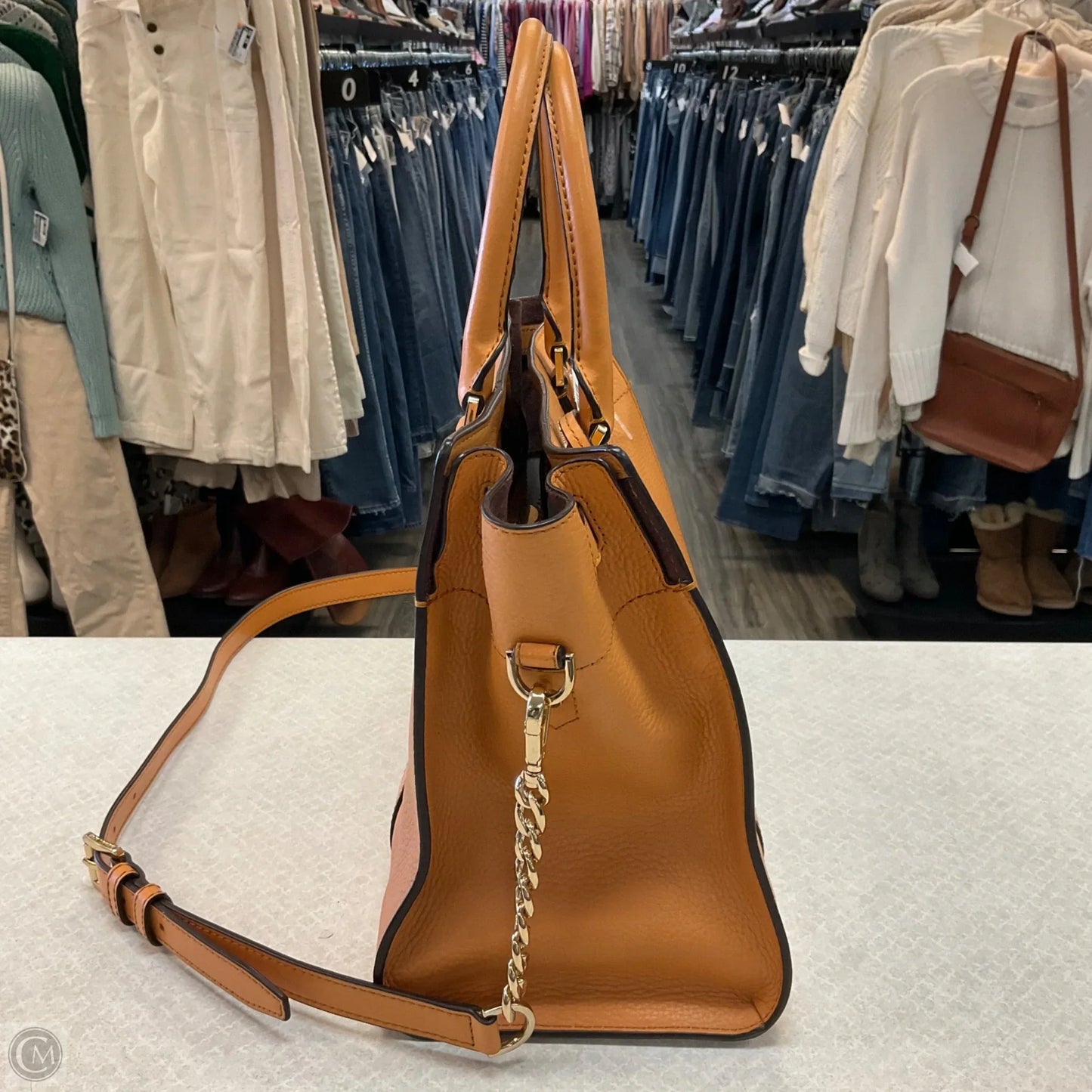 Crossbody Designer By Michael Kors, Size: Large