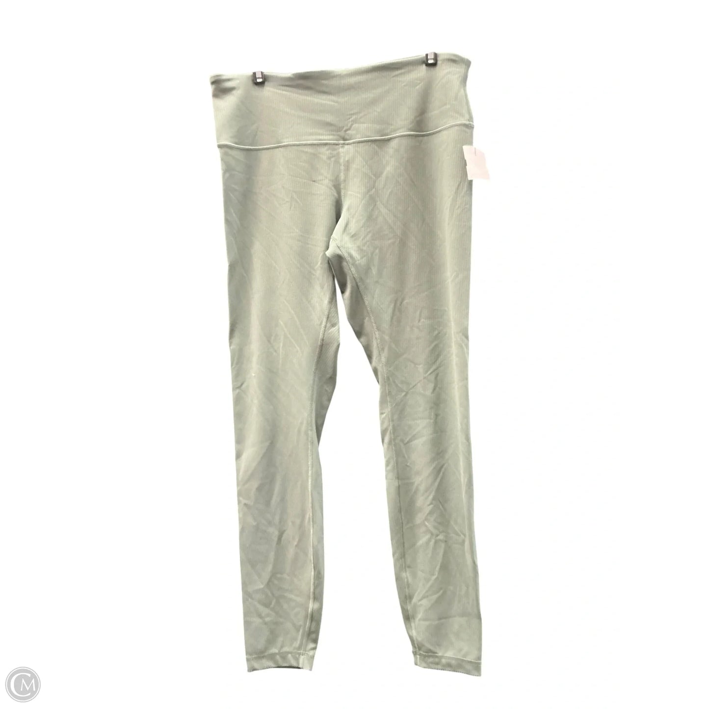 Athletic Leggings By Lululemon In Green, Size: 12