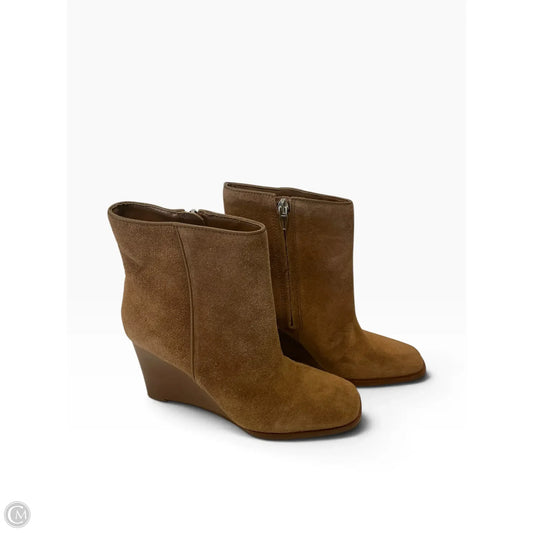 Boots Ankle Heels By Dolce Vita In Tan, Size: 8