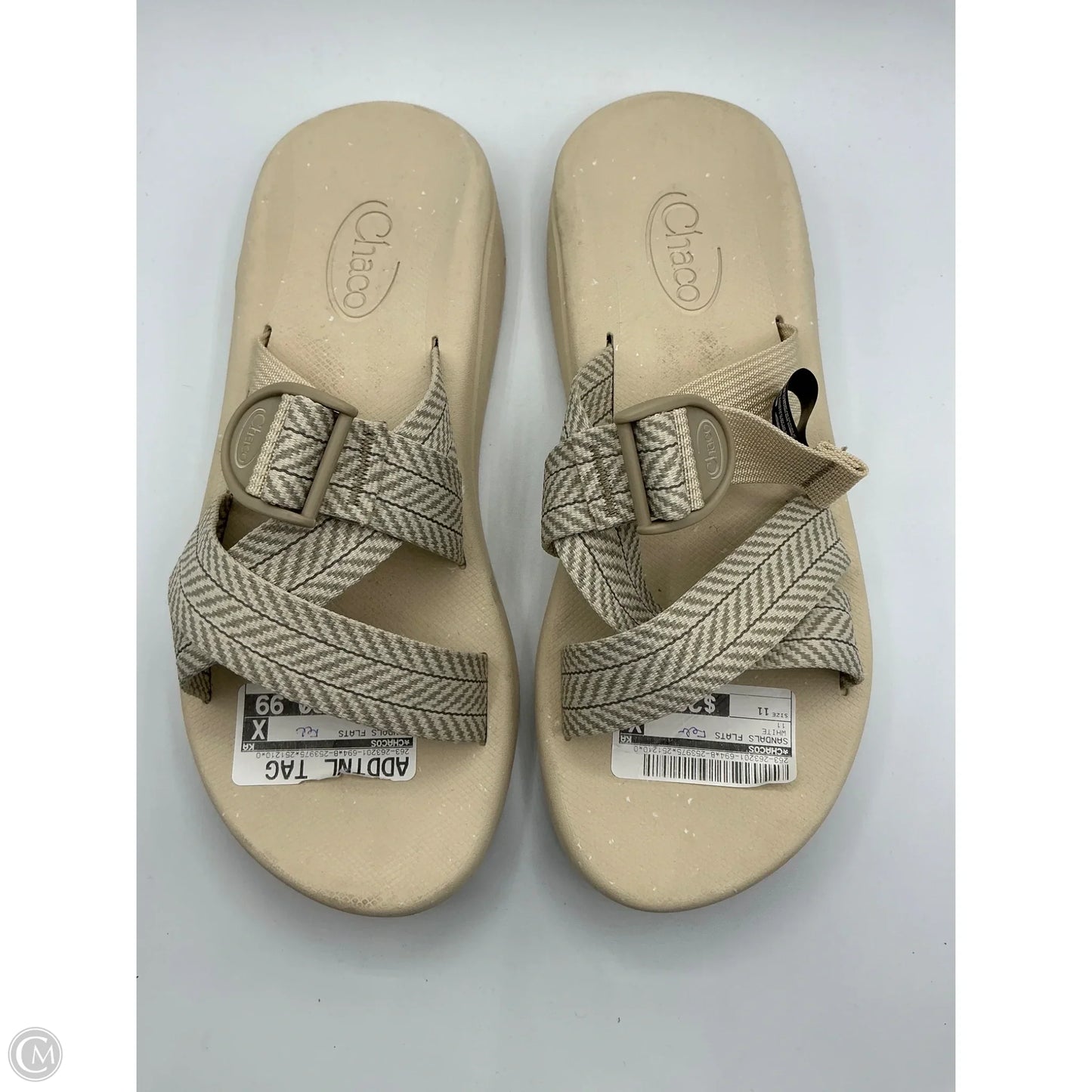 Sandals Flats By Chacos In White, Size: 11
