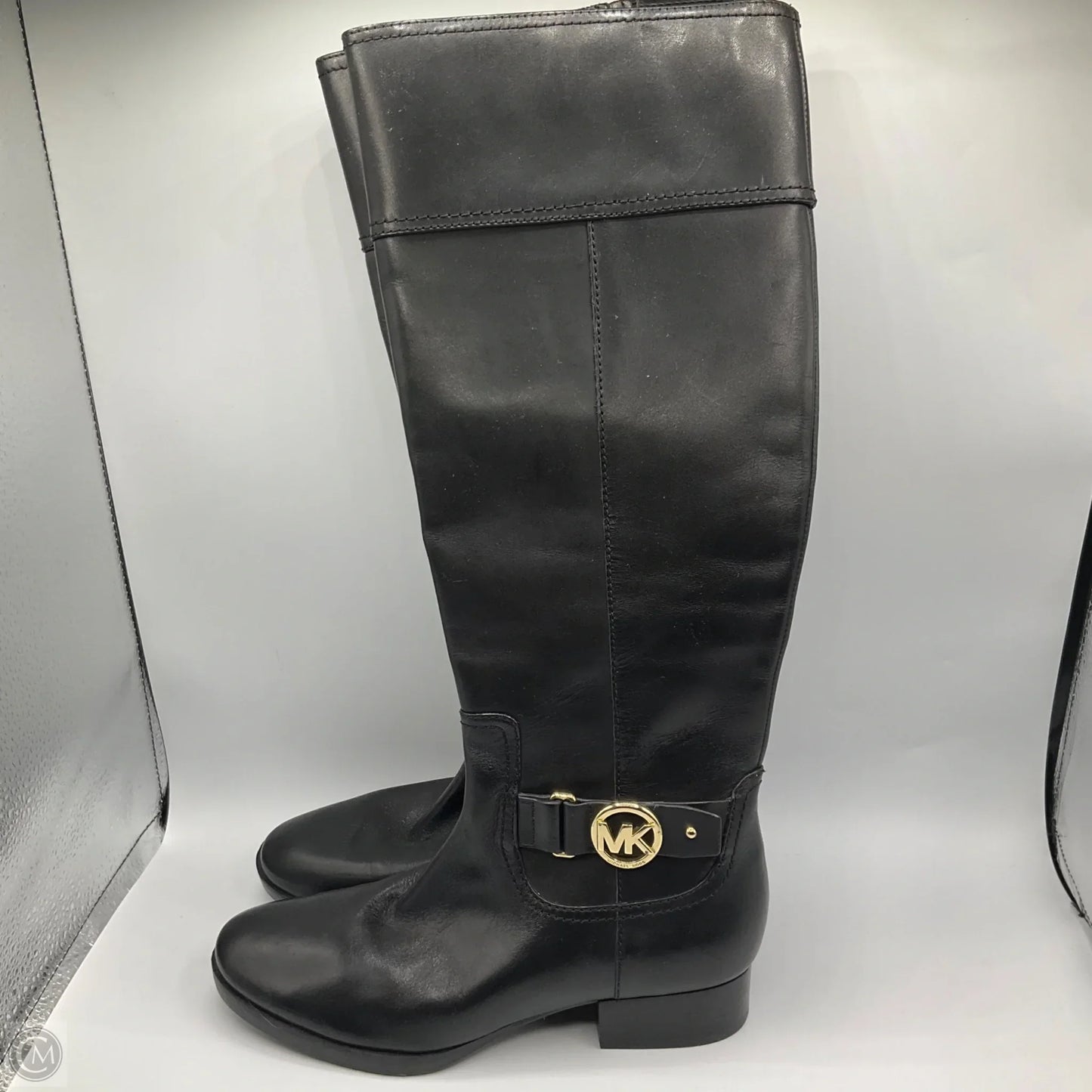 Boots Designer By Michael Kors In Black, Size: 6