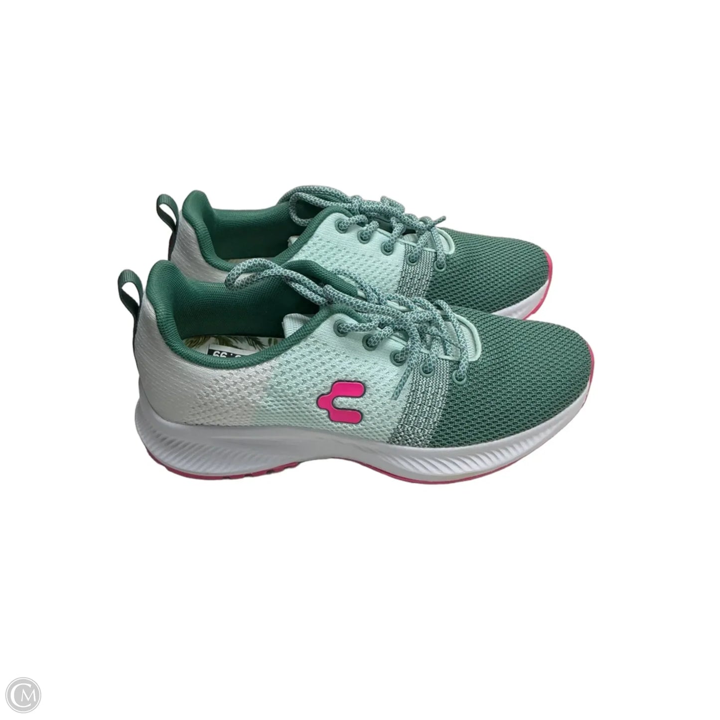 Shoes Athletic By Clothes Mentor In Green, Size: 8