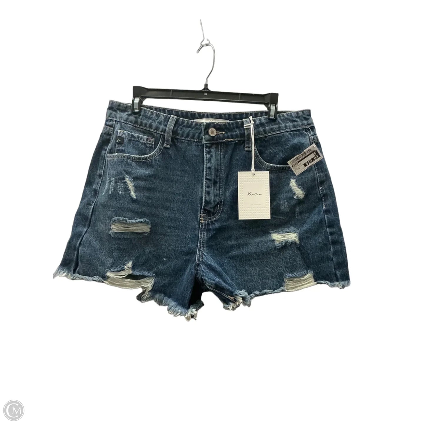 Shorts By Kancan In Blue Denim, Size: 10
