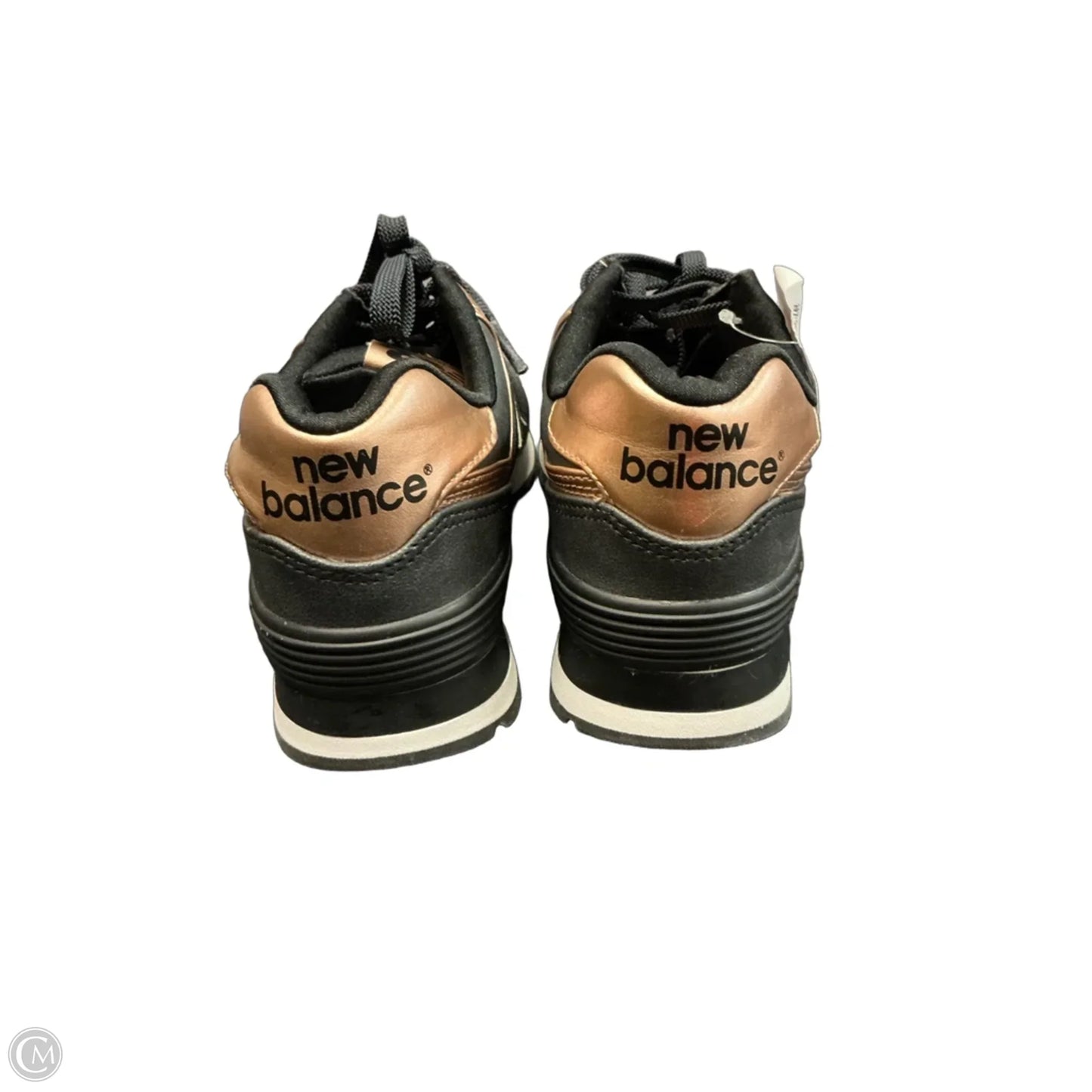 Shoes Athletic By New Balance In Black & Gold, Size: 6.5