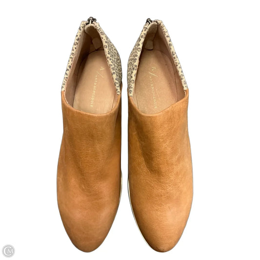 Shoes Heels Block By Anthropologie In Animal Print, Size: 9.5