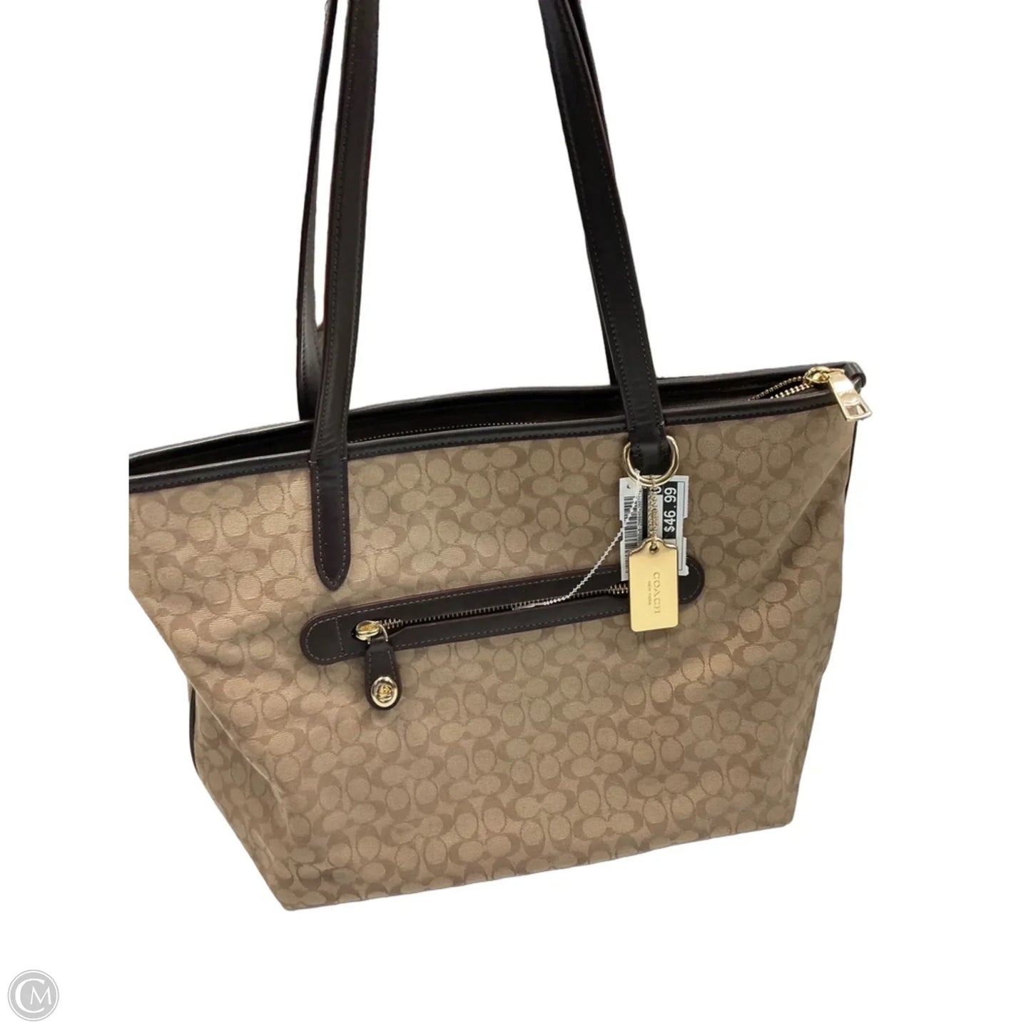 Handbag Designer By Coach, Size: Medium