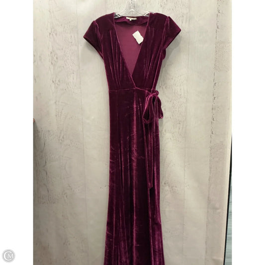 Dress Casual Maxi By Tularosa In Purple, Size: Xs