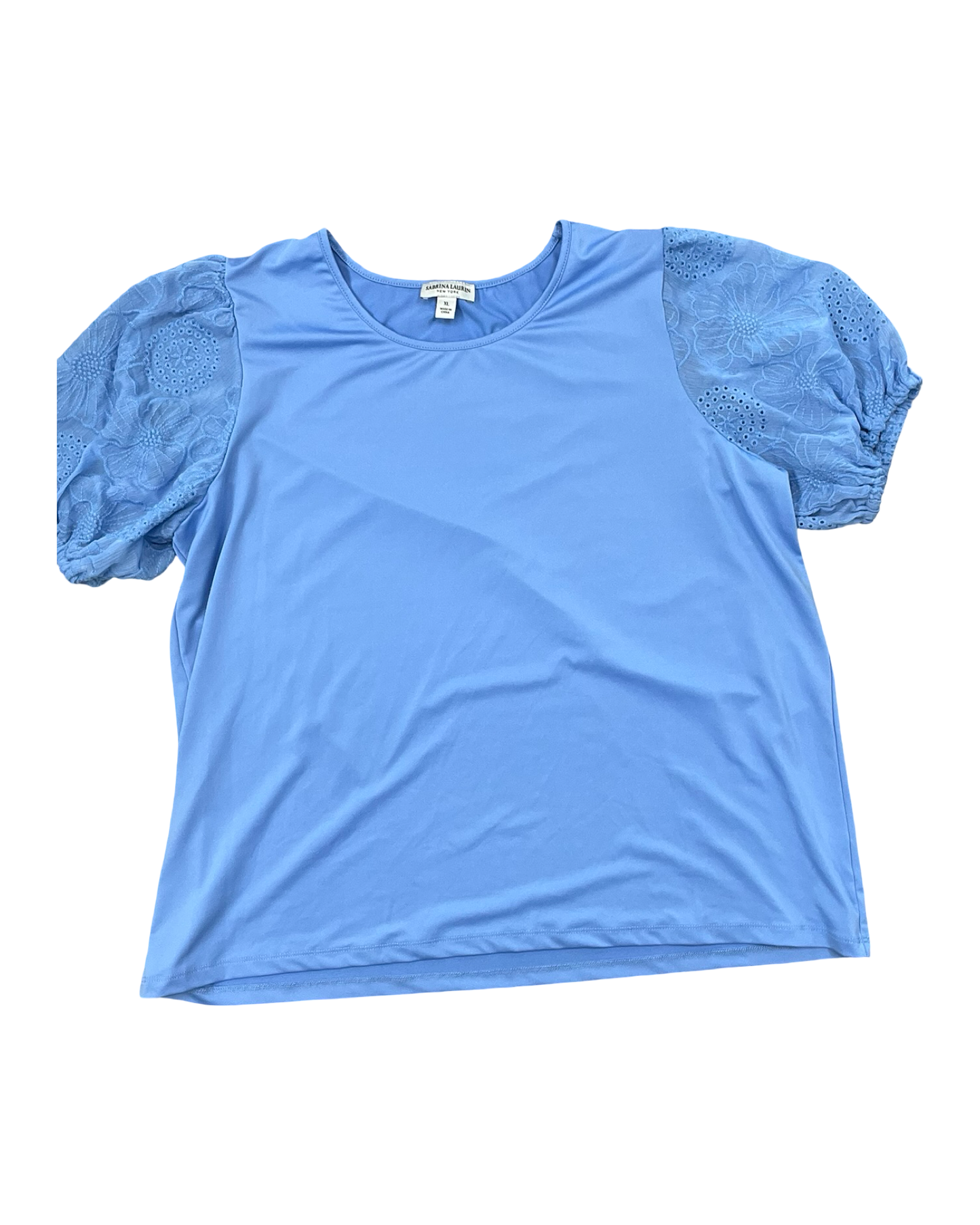 Top Ss By Clothes Mentor In Blue, Size:Xl