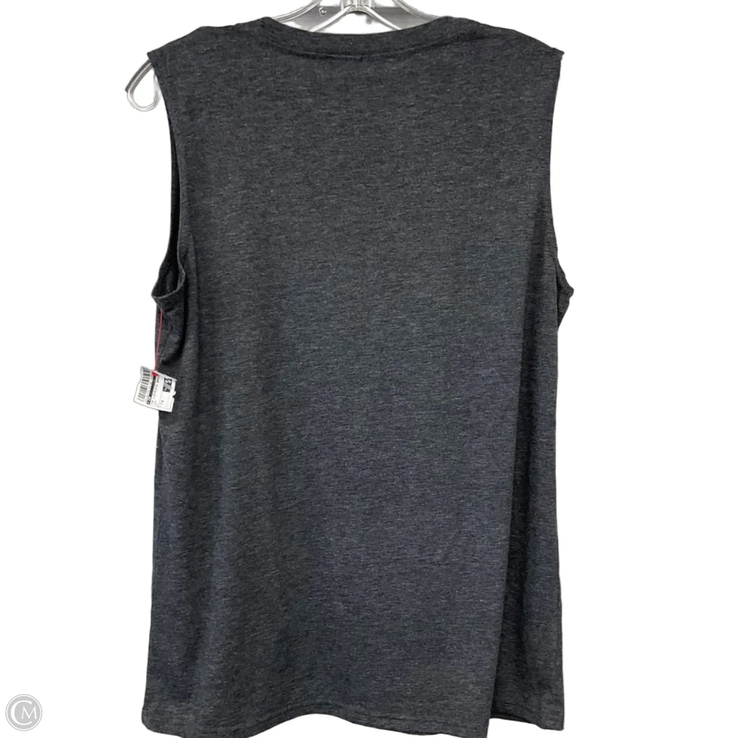 Top Sleeveless Basic By Cmf In Grey, Size: M