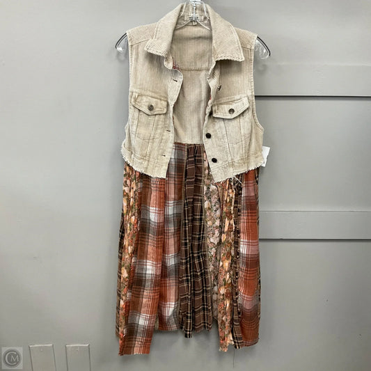 Vest By Gimmicks In Tan, Size: S